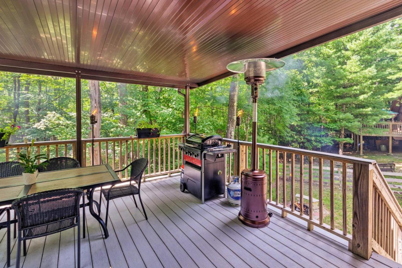 Beech Mountain Home With Covered Deck, Near Skiing! Exterior photo
