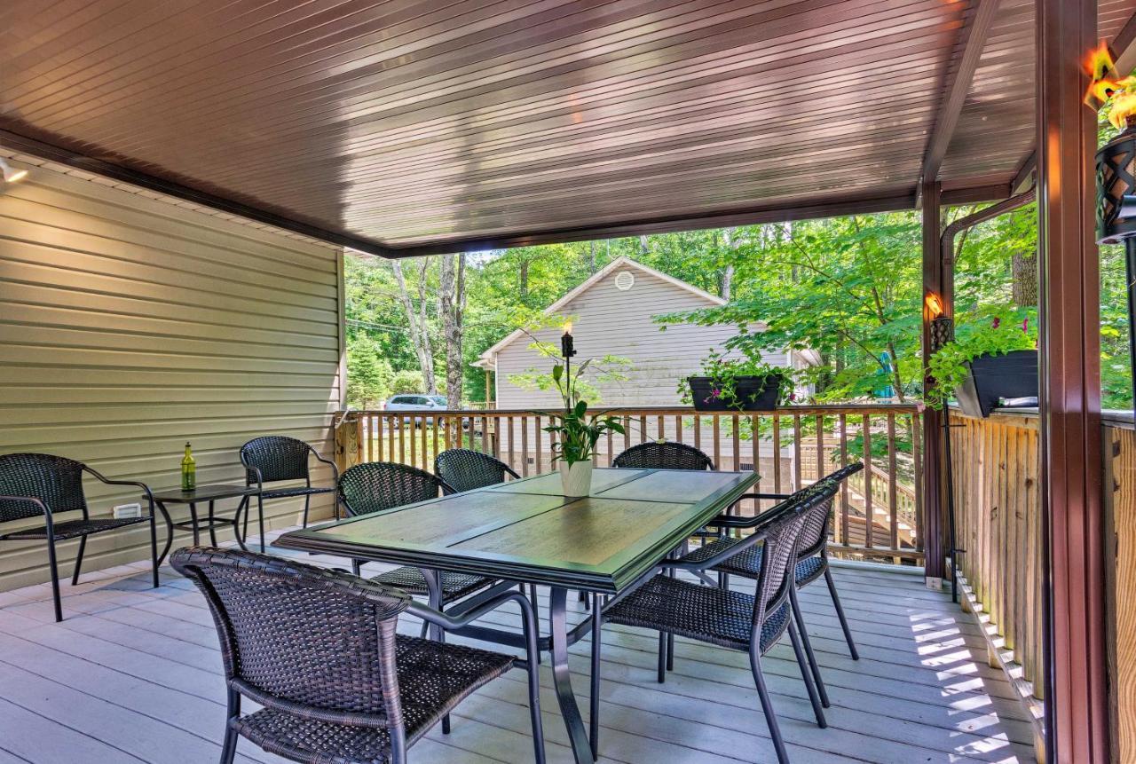 Beech Mountain Home With Covered Deck, Near Skiing! Exterior photo